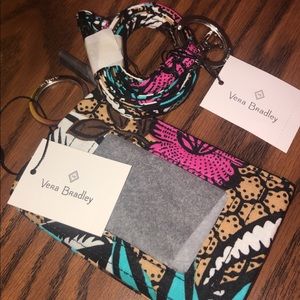 Vera Bradley wallet & landyard
